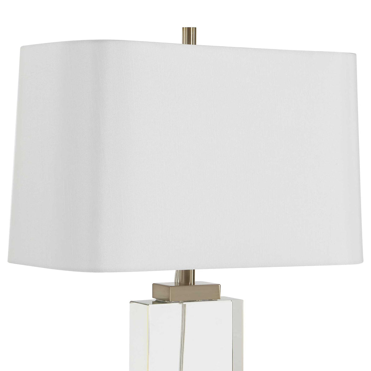 Genevieve - Crystal Table Lamp - Brass,Gold