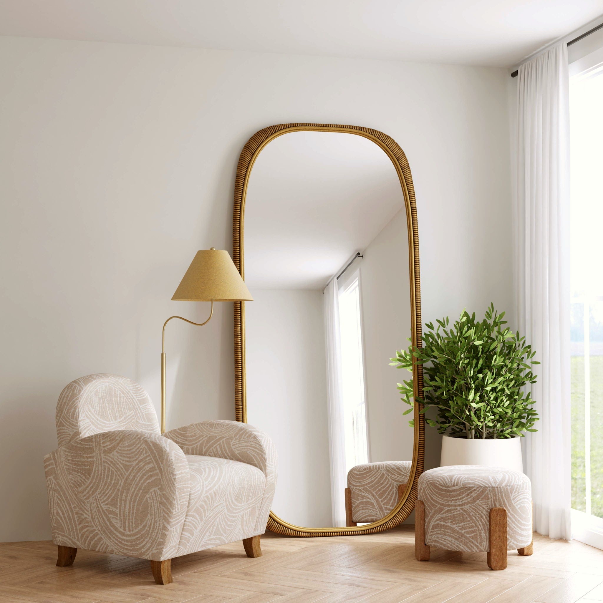 Litchfield - Floor Lamp - Antique Brass