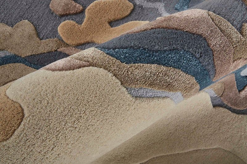 SERRANO Collection - 8855F Blue/Beige