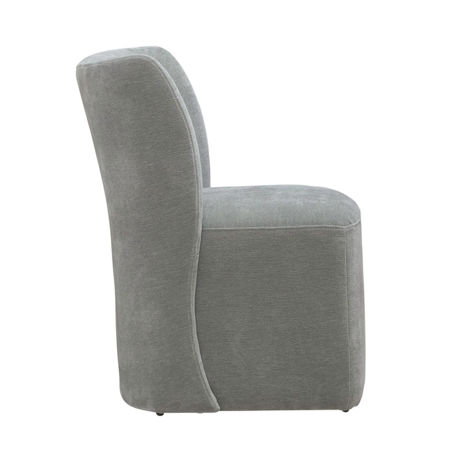Accent Dining - Dining Chair With Casters Accent