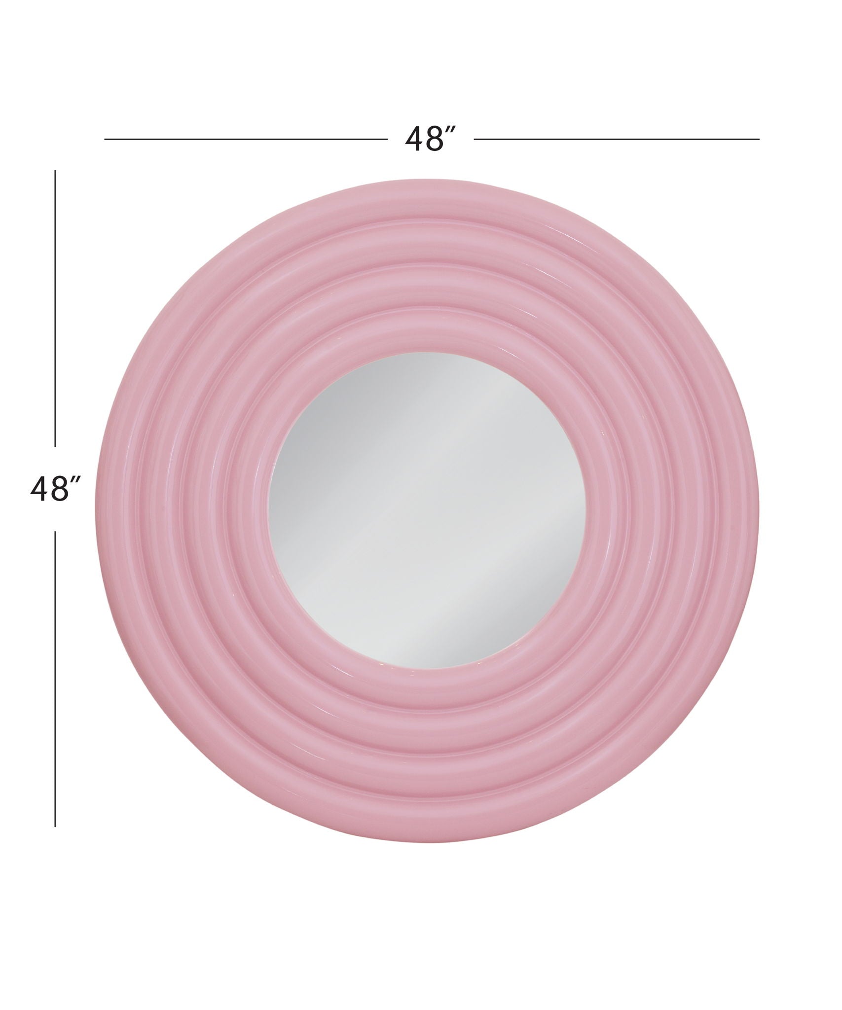 Rigel - Wall Mirror - Pink