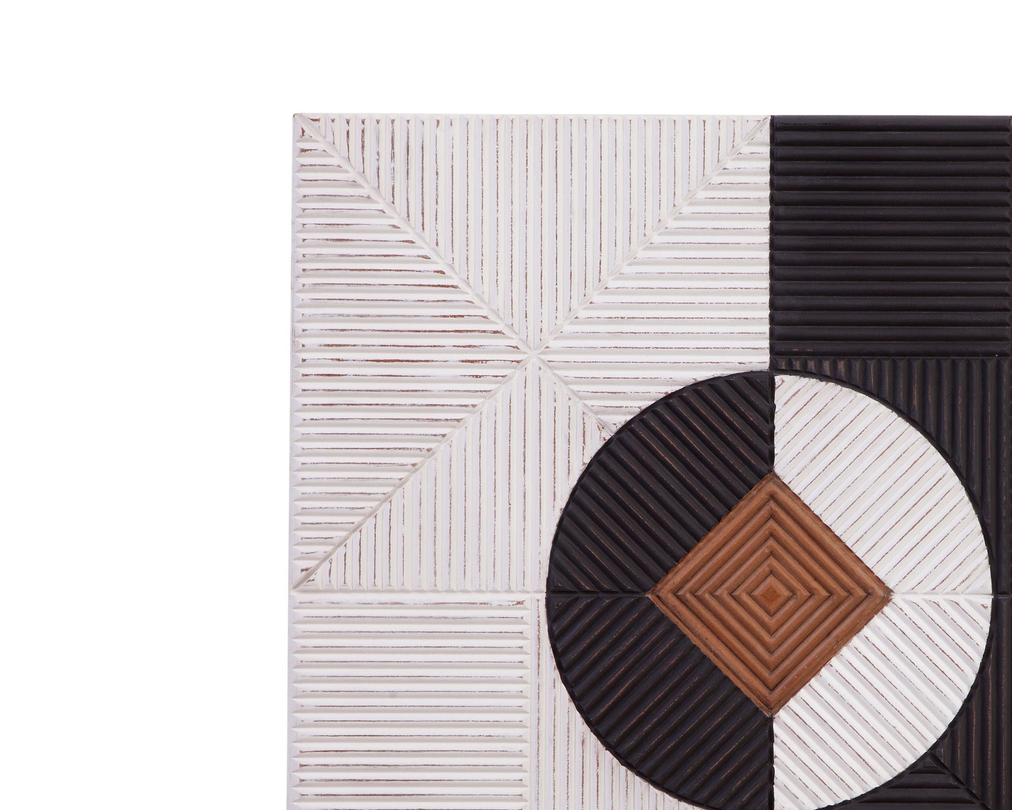 Mercury Wall Hanging - White / Black