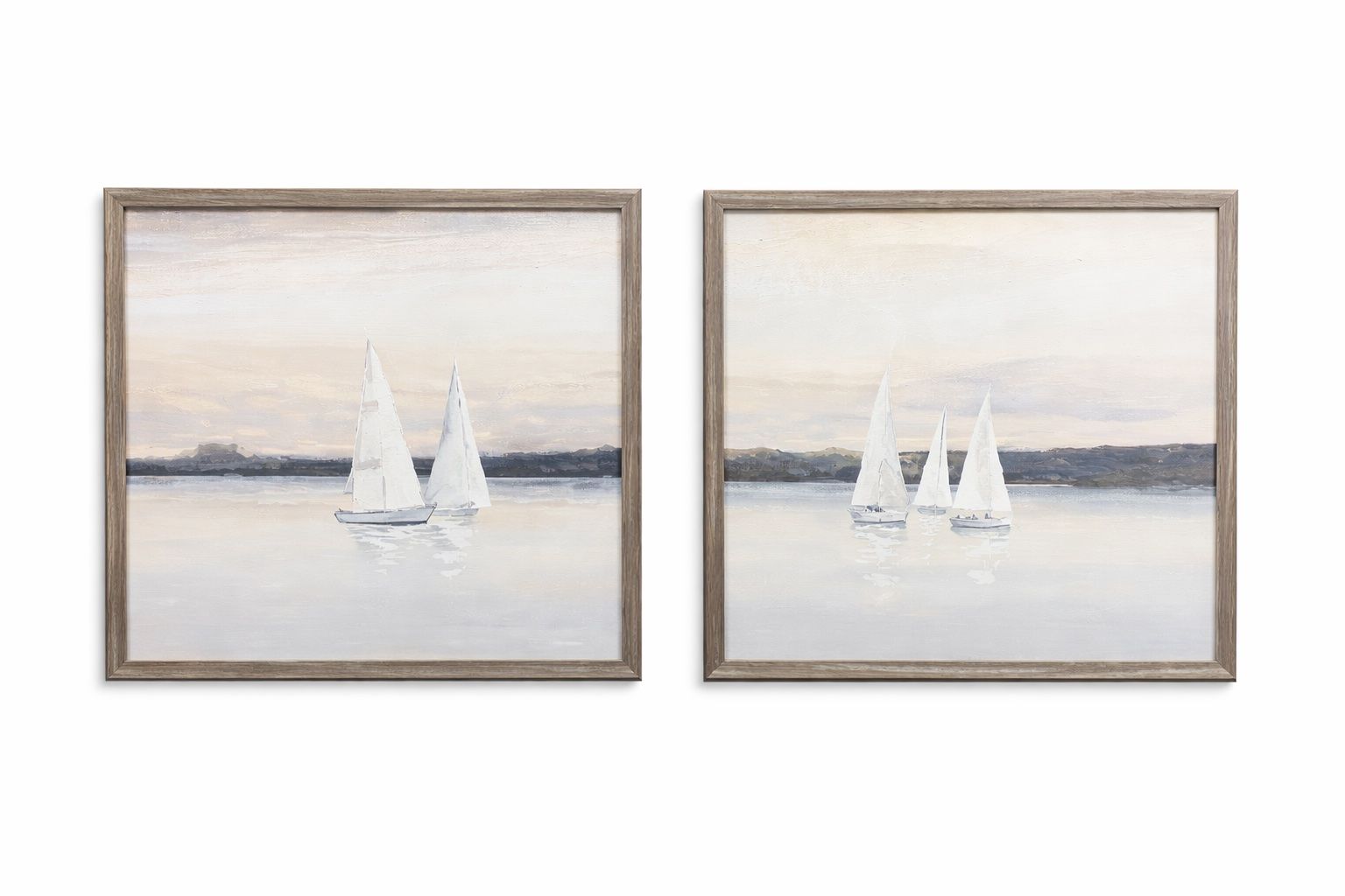 Twilight - Framed Print (Set of 2) - Beige