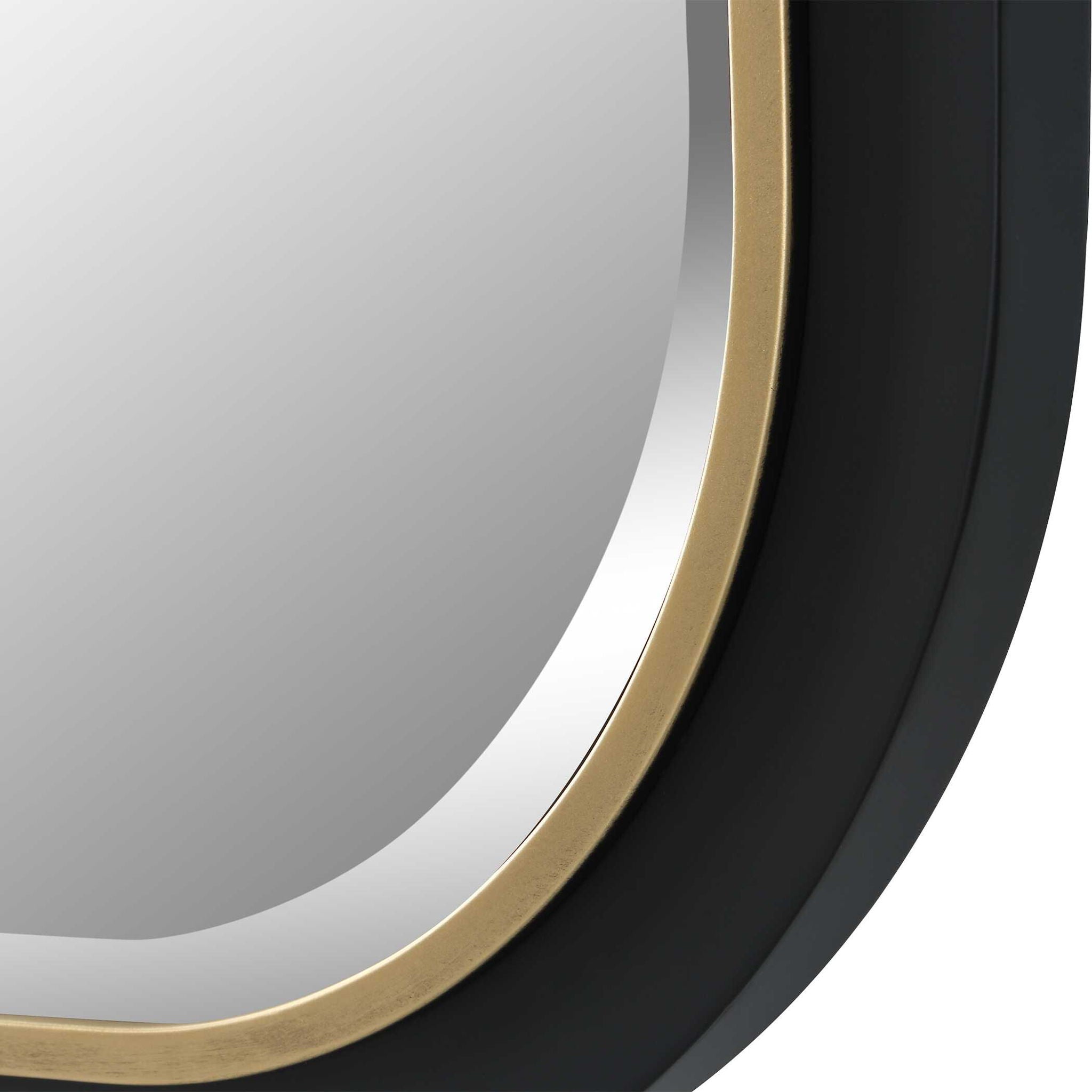 Nevaeh - Curved Rectangle Mirror