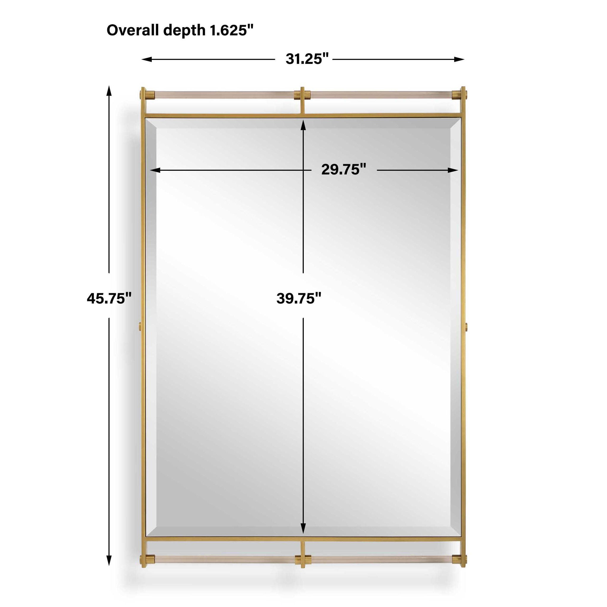 Ripoll - Mirror - Antique Brass