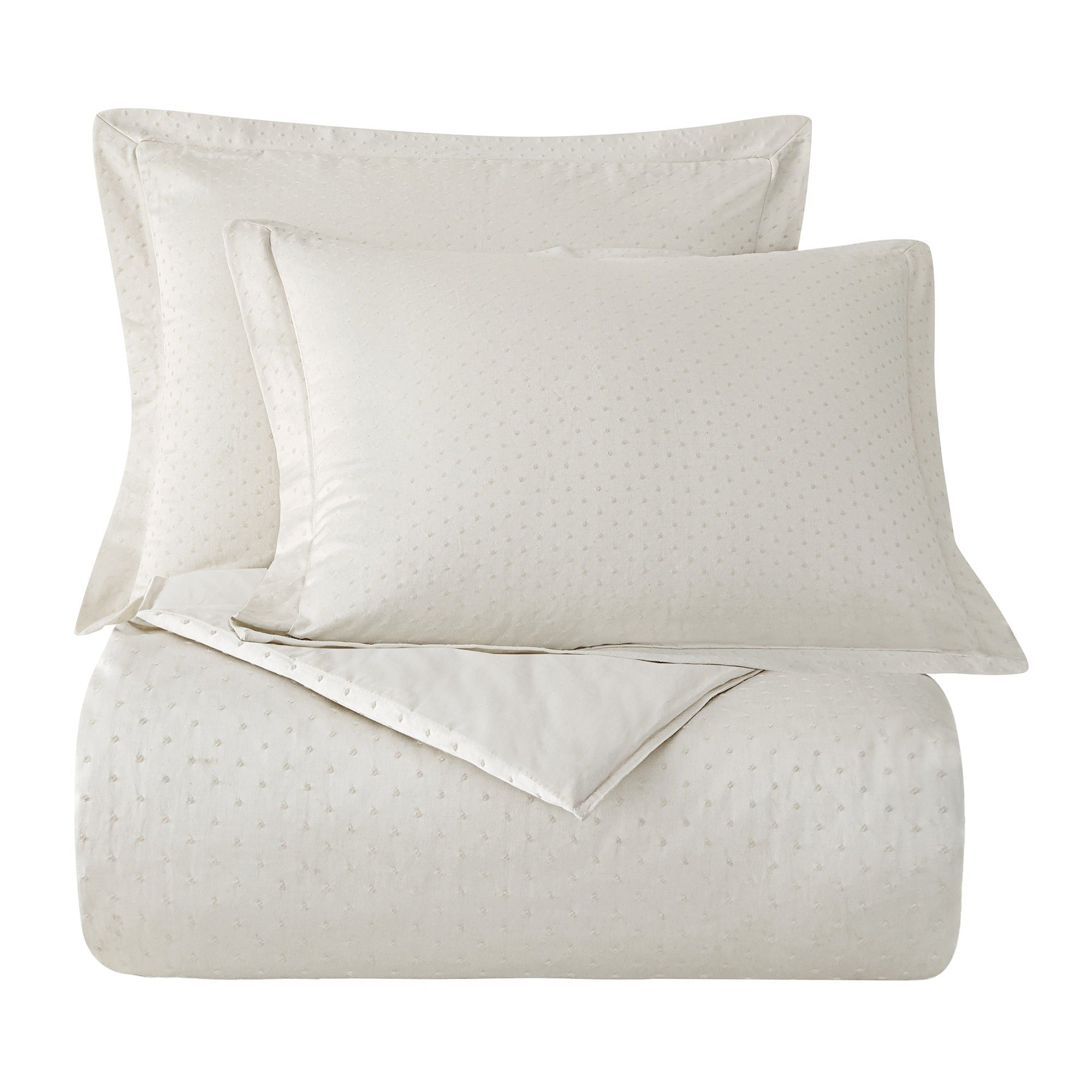 Belle - King Duvet Cover Set (Set of 3) - Ivory