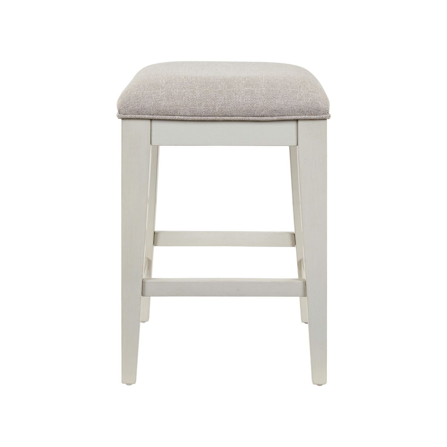 Berkley Square - Upholstered Console Stool (RTA) - Linen & Khaki