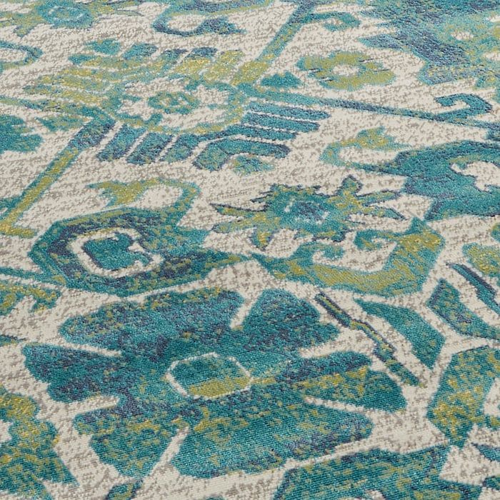 FOSTER Collection - 3758F Green/Beige