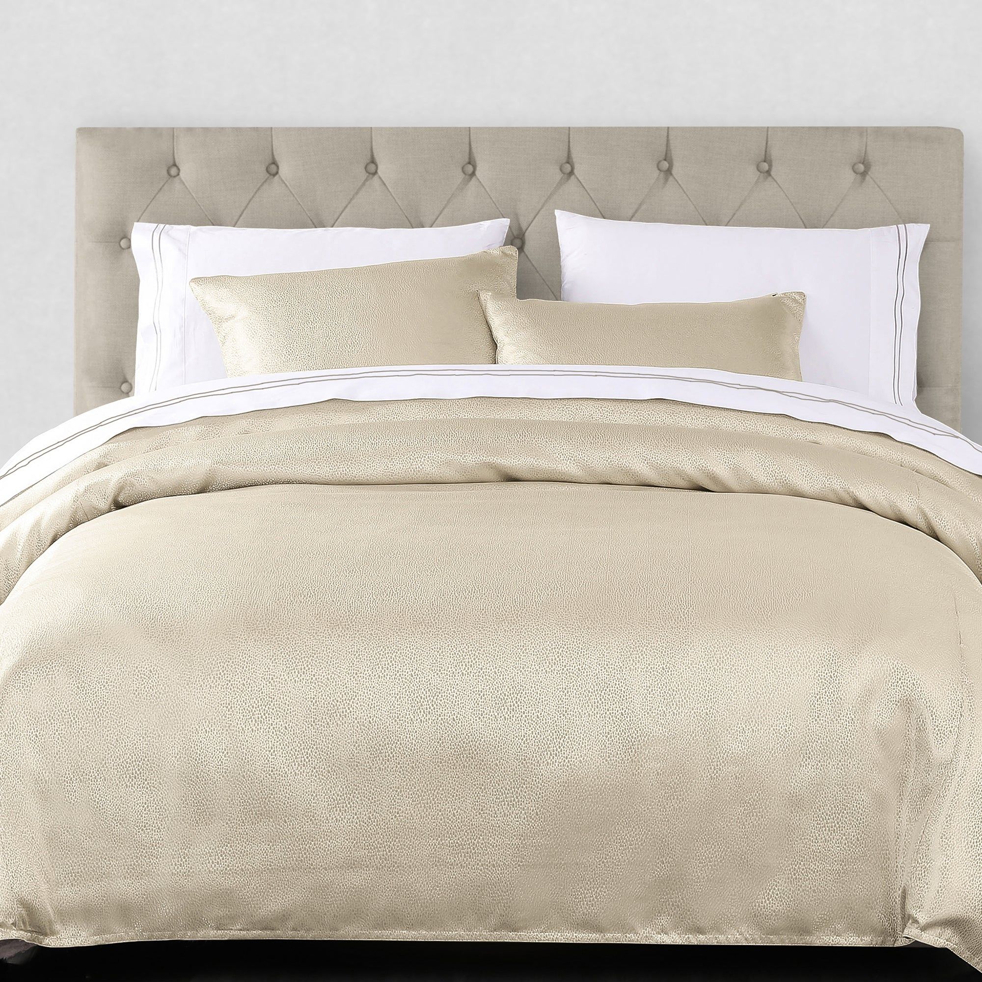 Marilyn Modern Bubble - King Comforter Set (Set of 3) - Gold