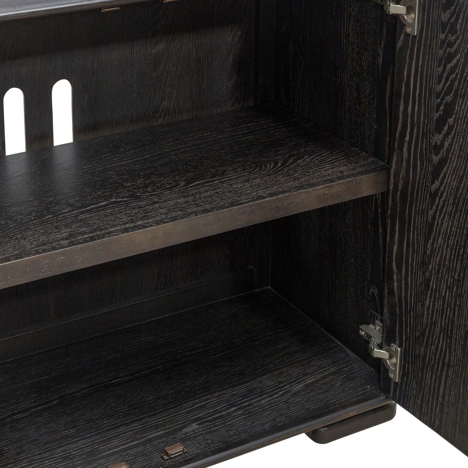 Barlowe - 4 Door Accent Cabinet - Cappuccino