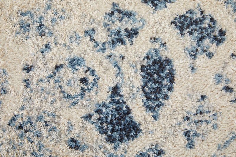 CAMELLIA Collection - 39KGF Ivory/Blue