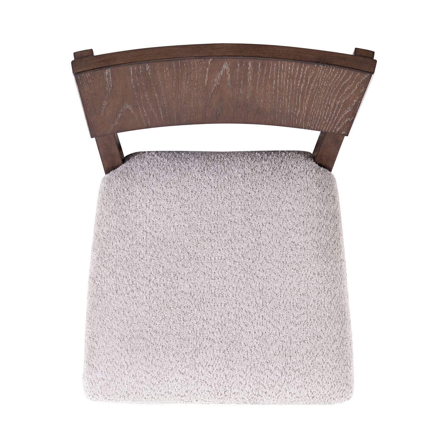 Cascade Falls - Panel Back Side Chair - Satin Espresso