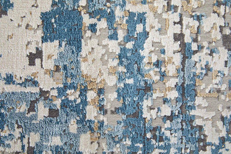 CADIZ Collection - 3891F Blue/Ivory