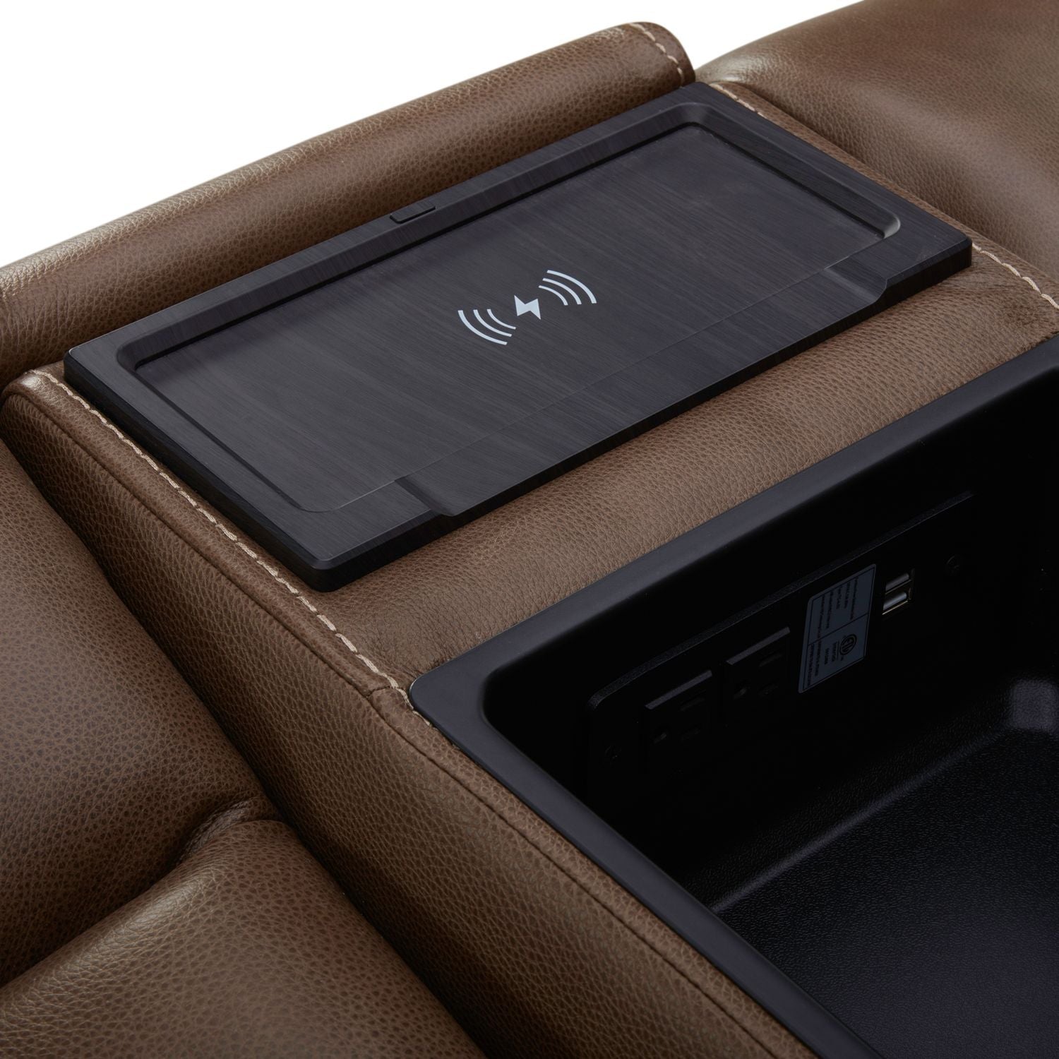 Collins - Loveseat With Console P3 & ZG - York Chestnut