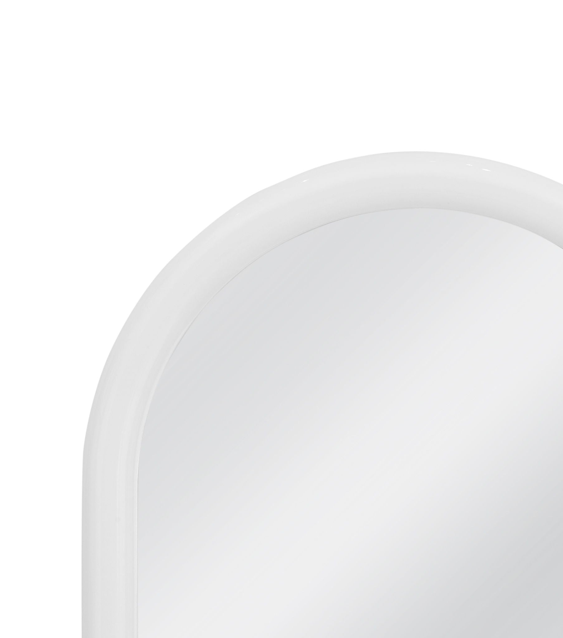 Vega - Wall Mirror - Glossy White
