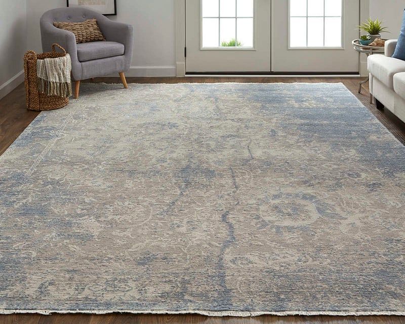 LOMBARDY Collection - C6018 Gray/Blue