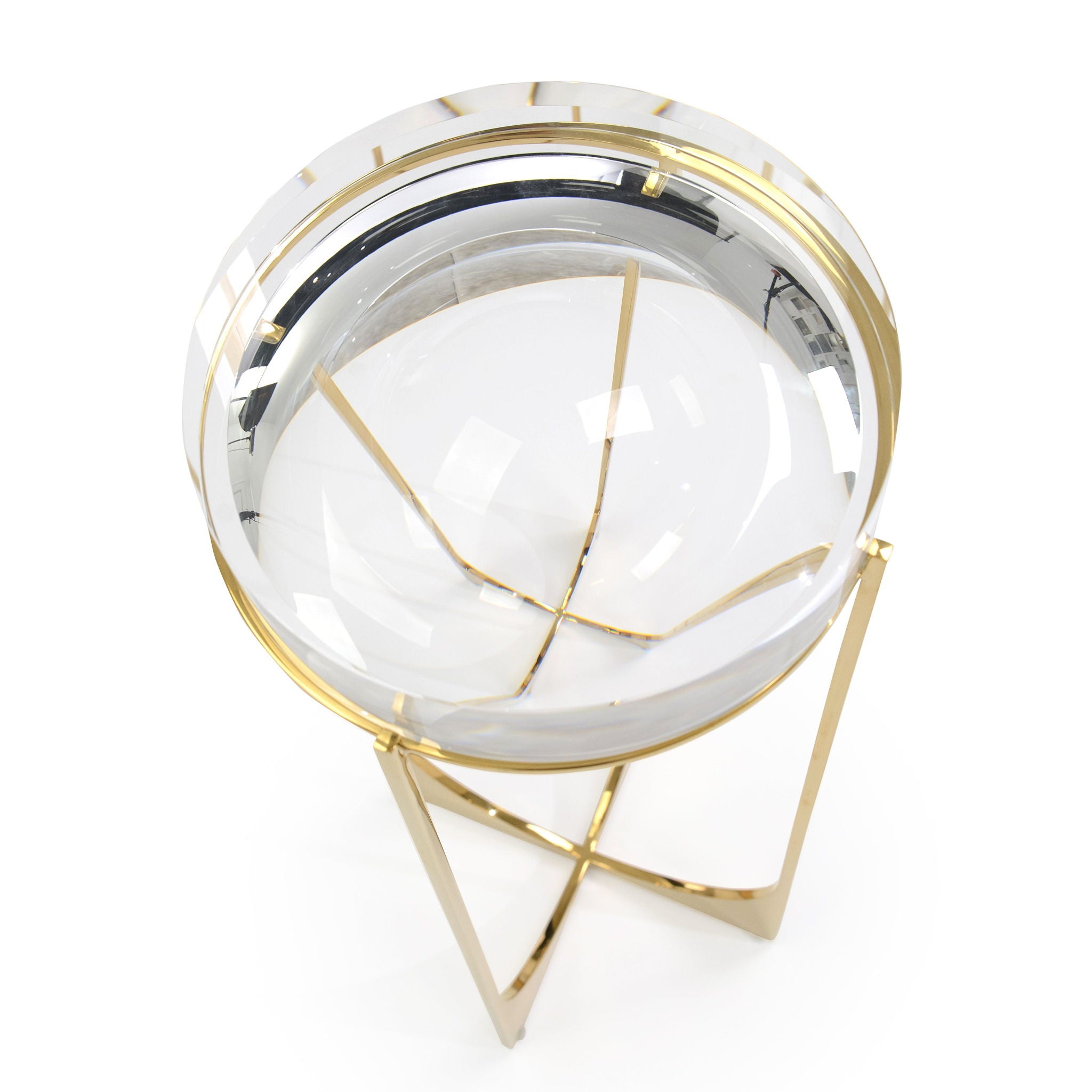 Svelte Martini Table I, Brass