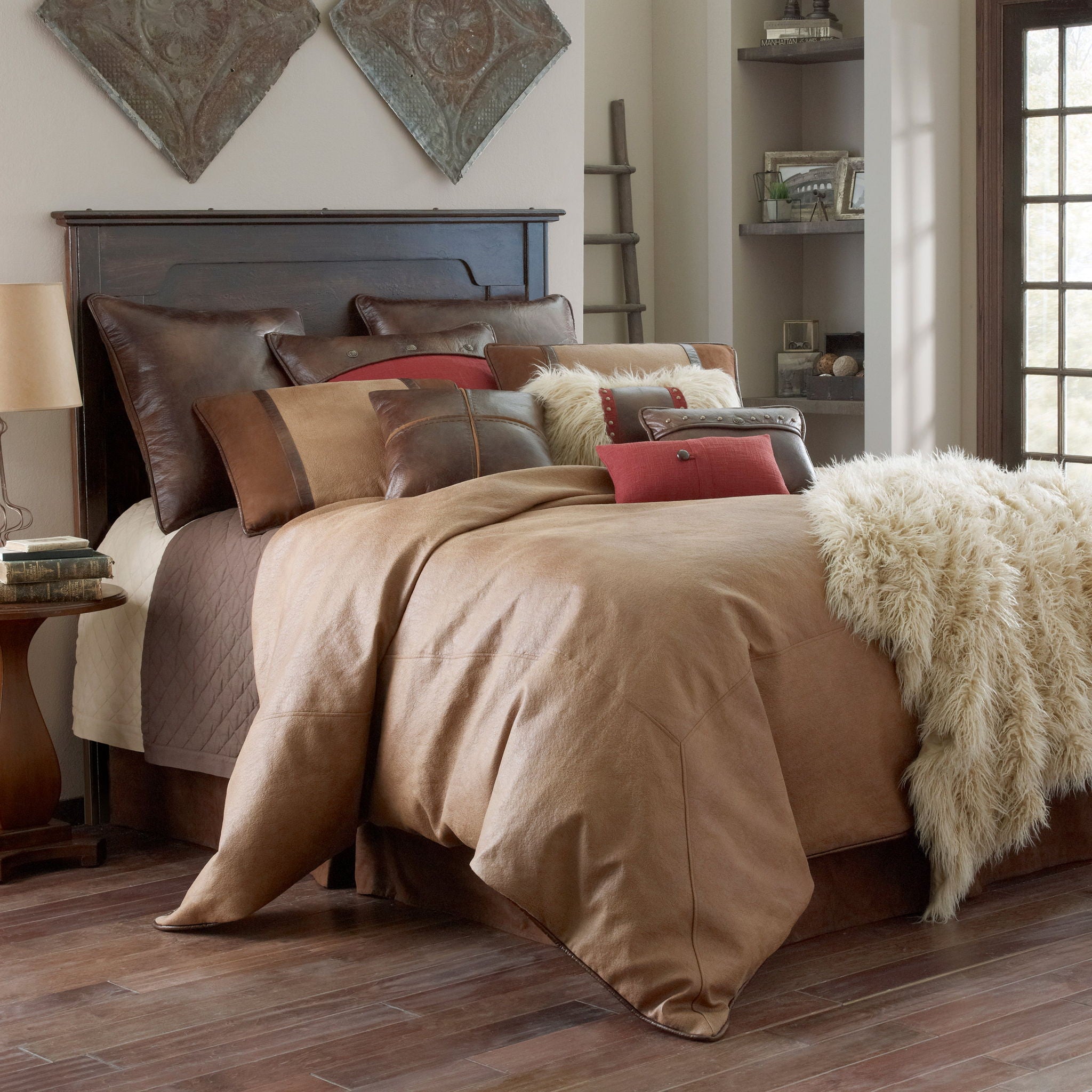 Brighton - Twin Comforter Set (Set of 3) - Brown