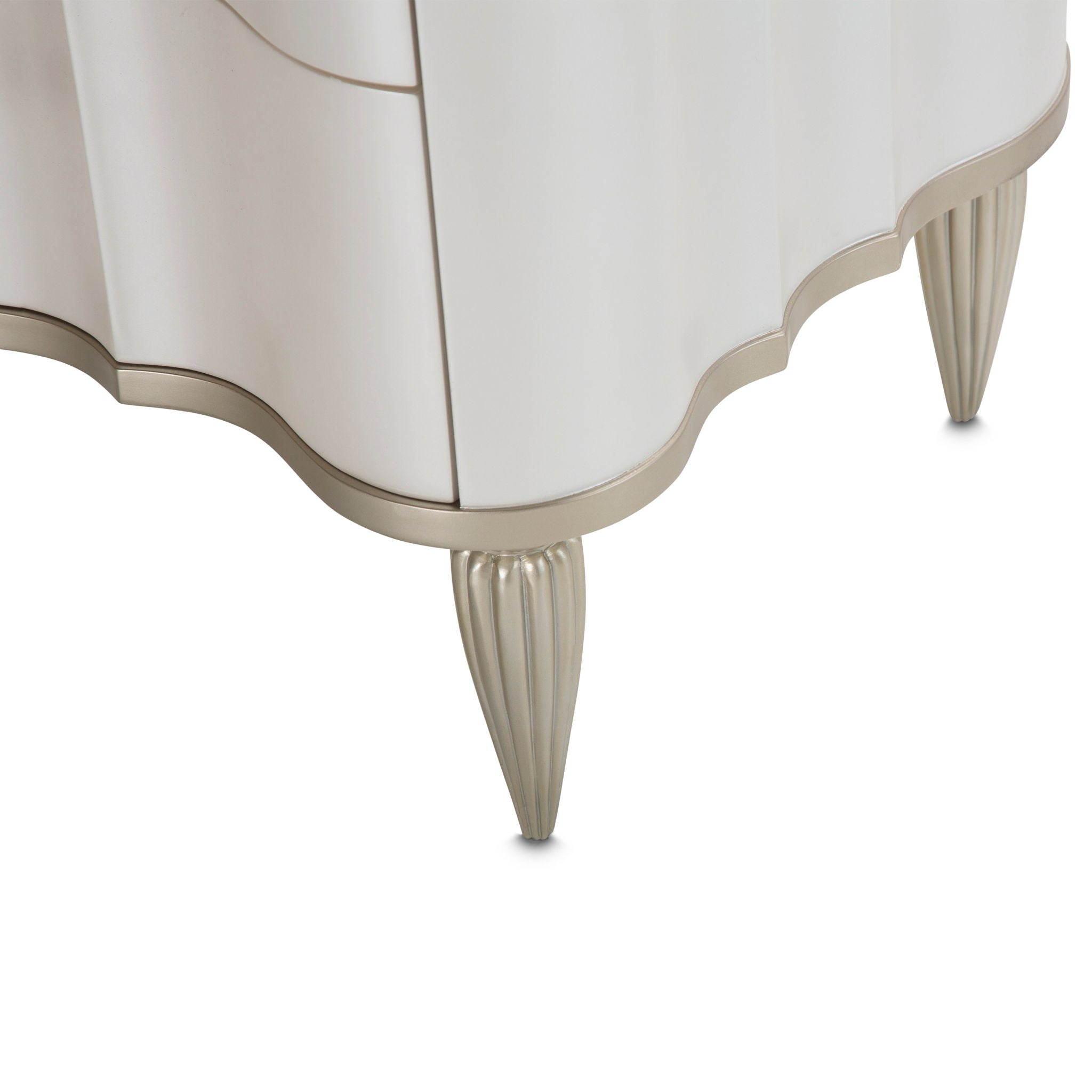 London Place - Nightstand - Creamy Pearl