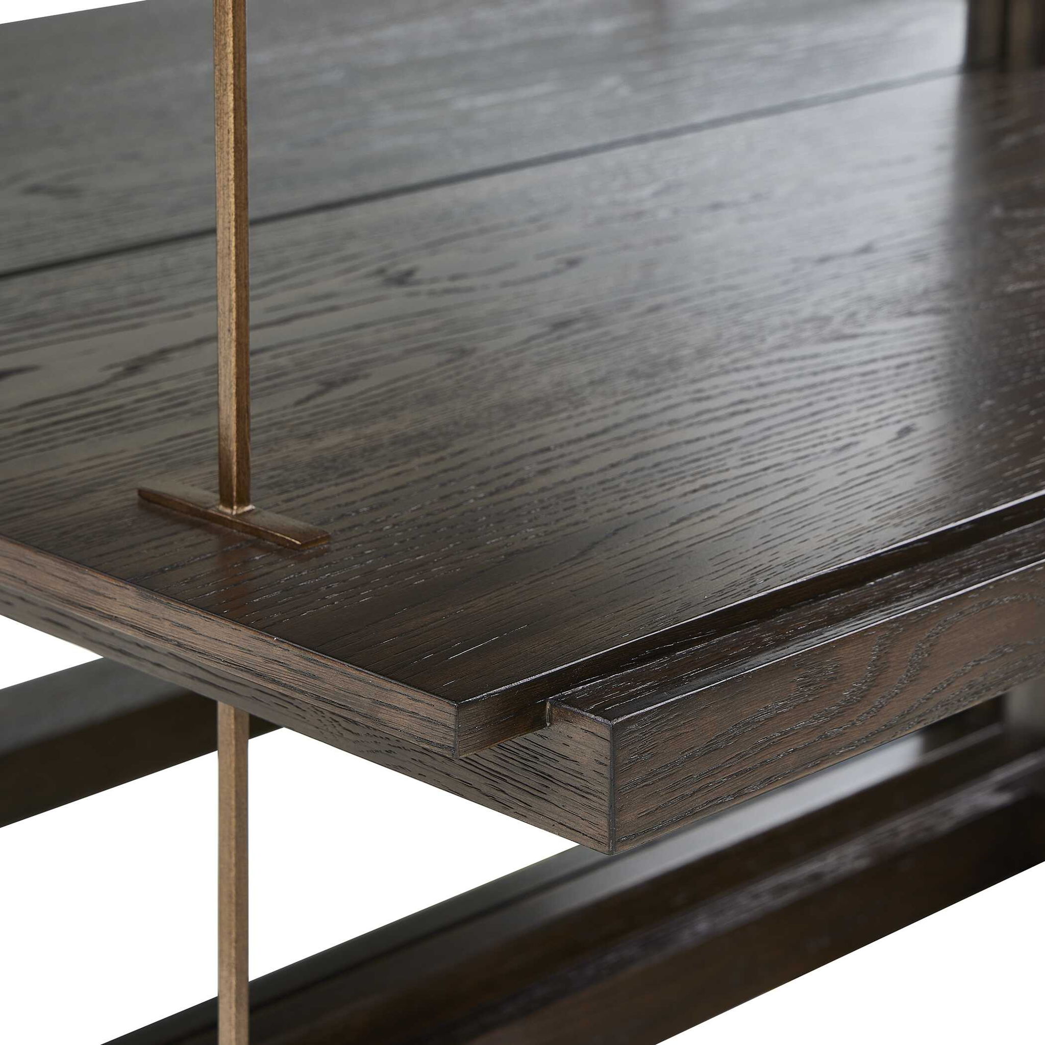 Kai - Etagere - Dark Walnut