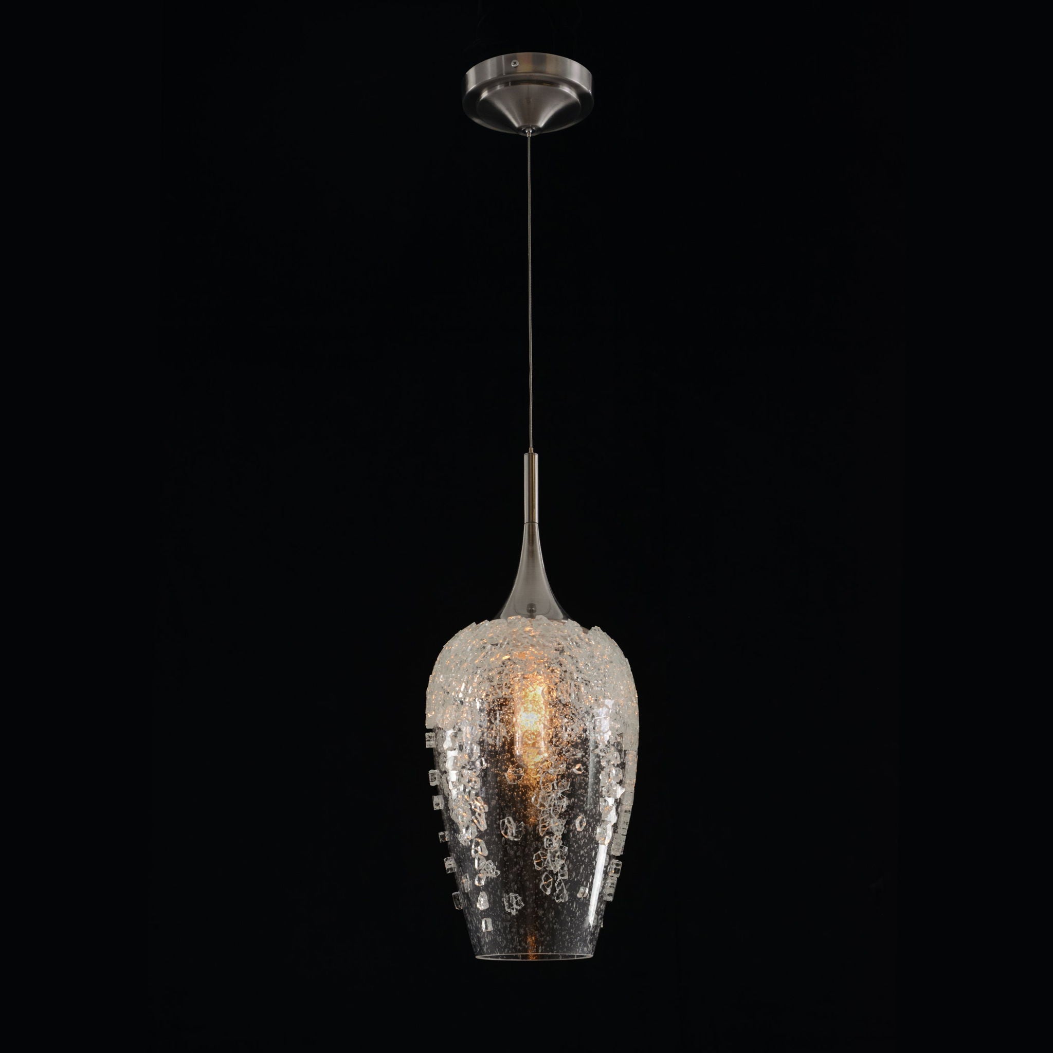 Aureo Single-Light Glass Pendant