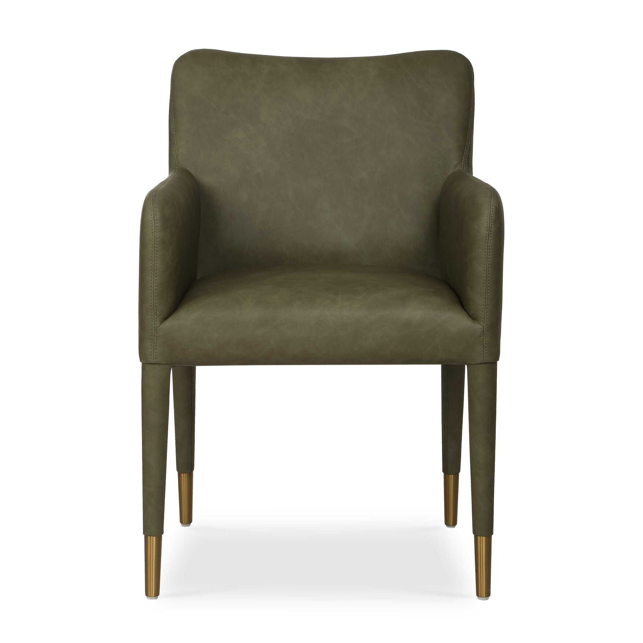 Conifer - Pine Dining Armchair - Green