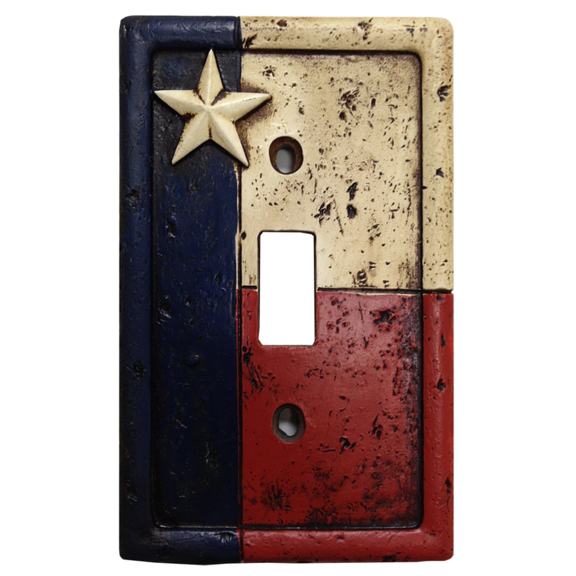 Texas Switch Plate - 5" x 3.5" Cover 4 Per Carton - Multi