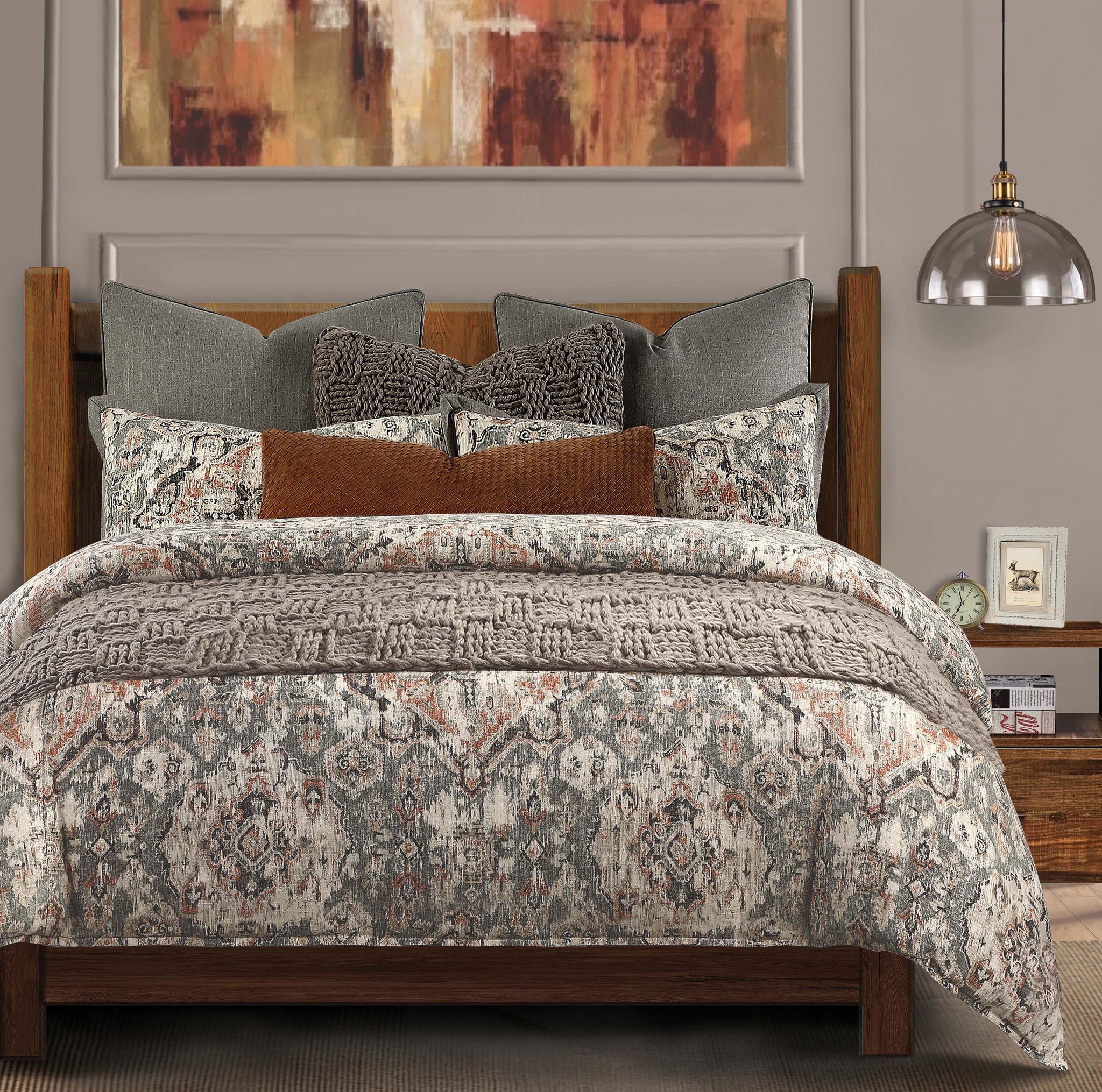 Carmen Kilim - Twin Comforter Set (Set of 2) - Taupe