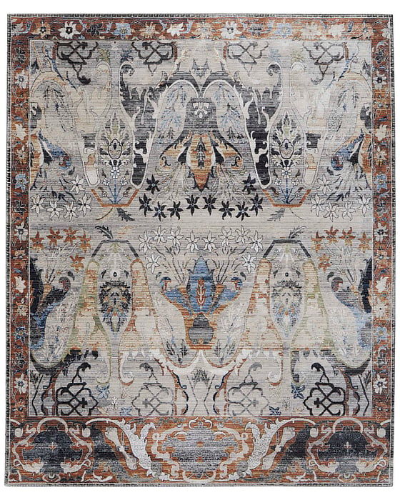 MELROSE Collection - 39P2F Gray/Rust
