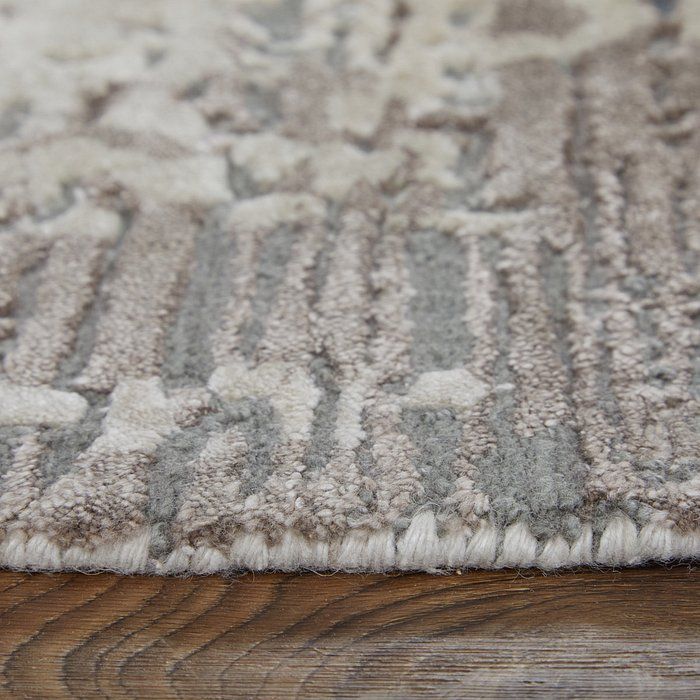 ZARAH Collection - 8917F Beige/Gray