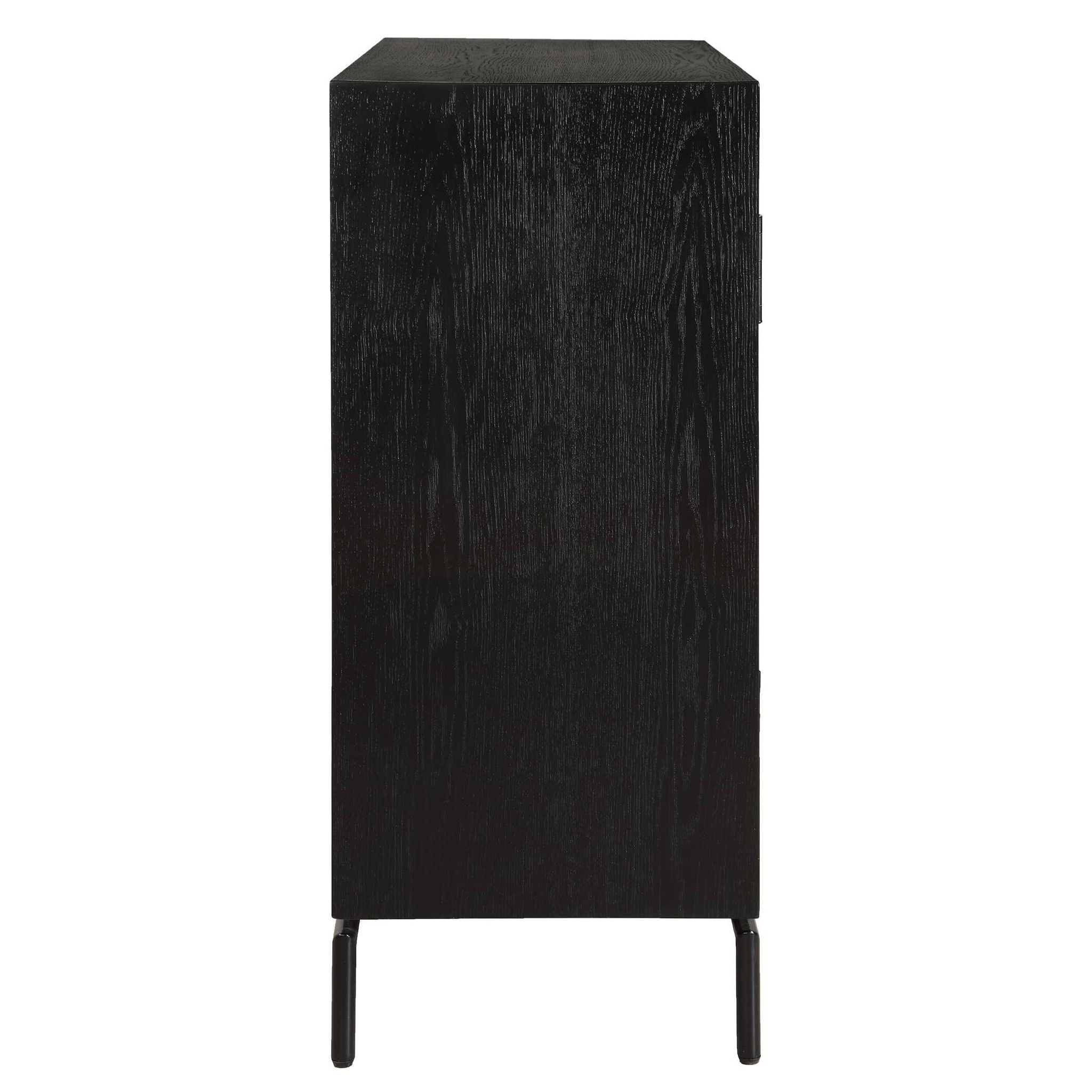 Briseis - 2 Door Cabinet - Black