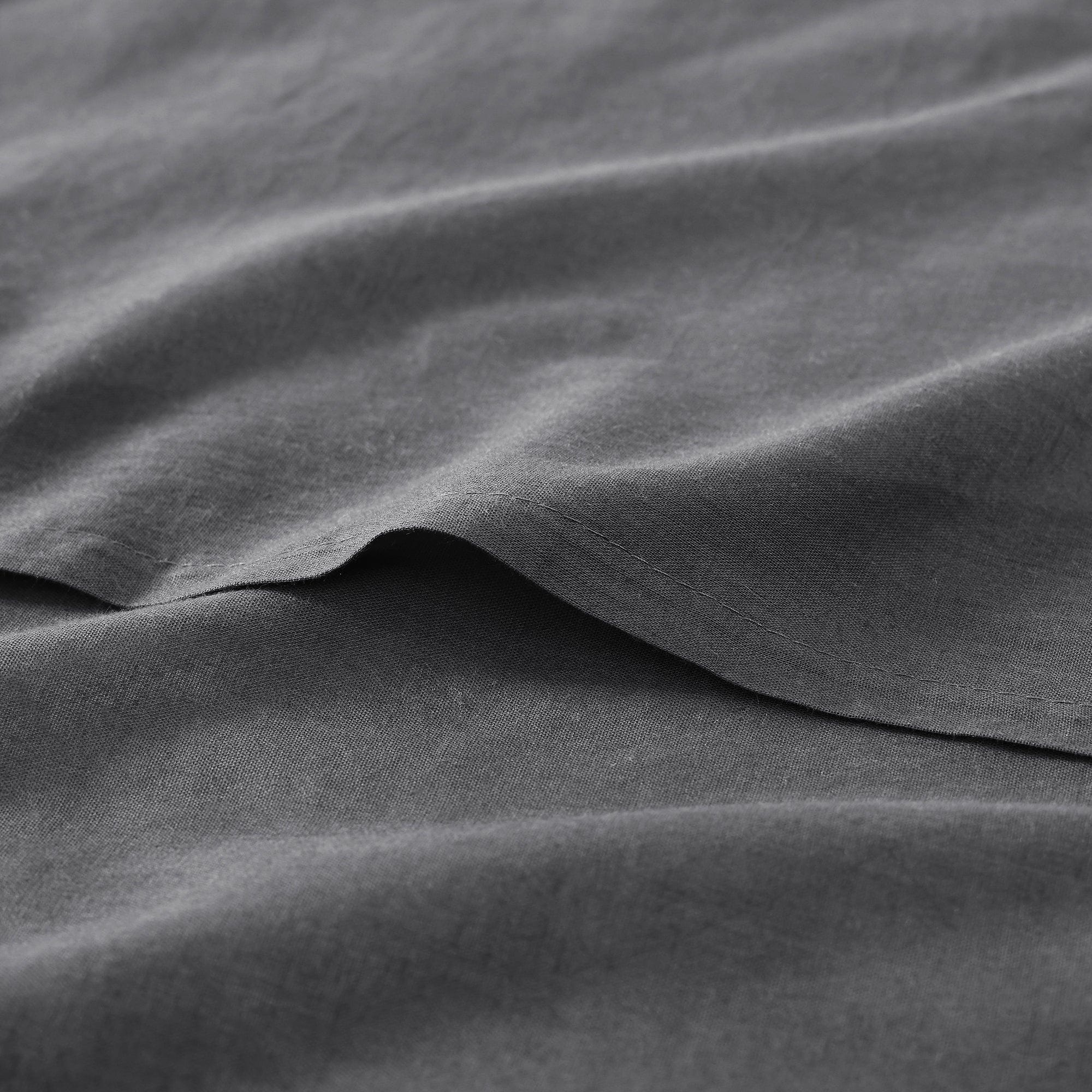 Cotton Comfort - Twin Quilt Set (Set of 2) - Charcoal