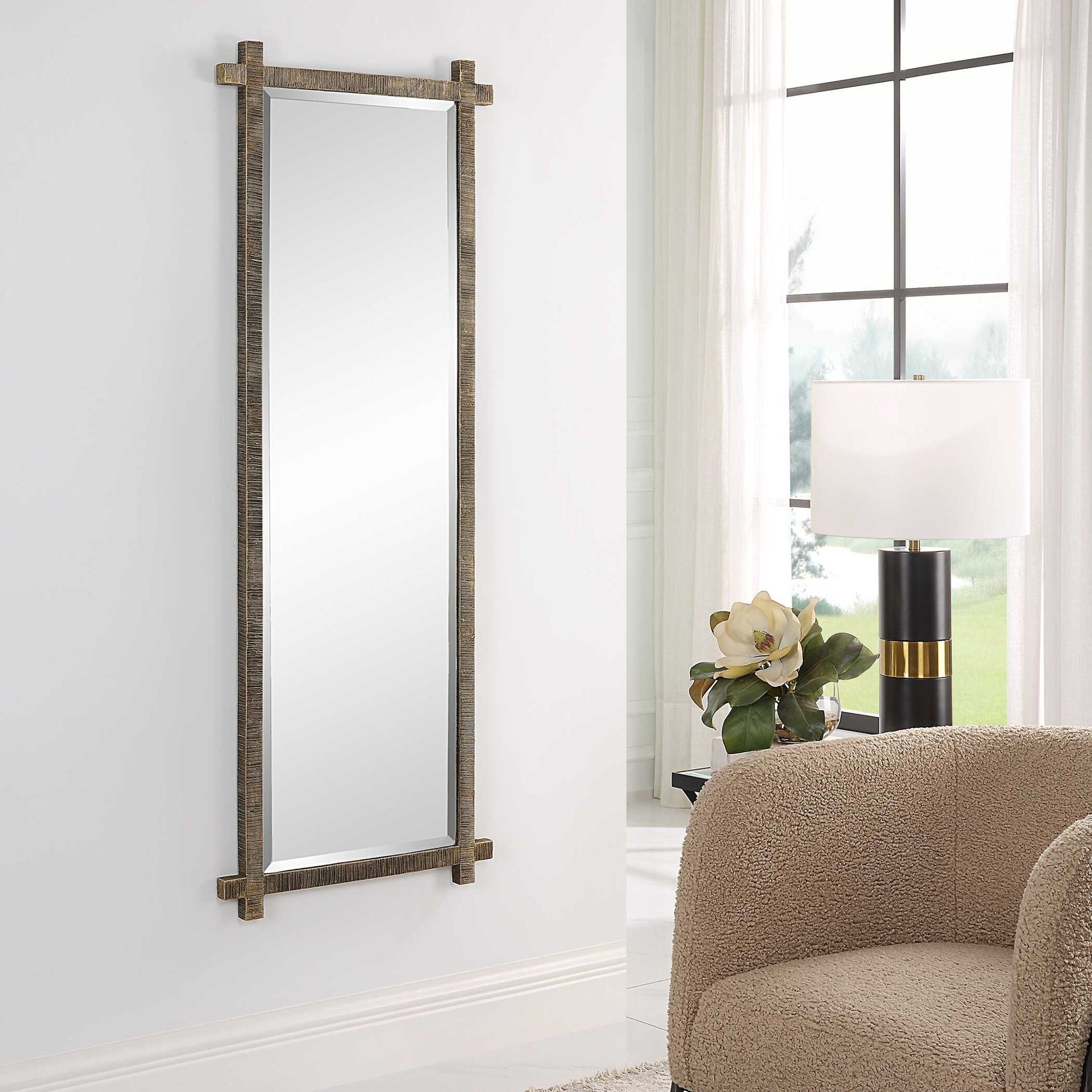 Abanu - Ribbed Dressing Mirror