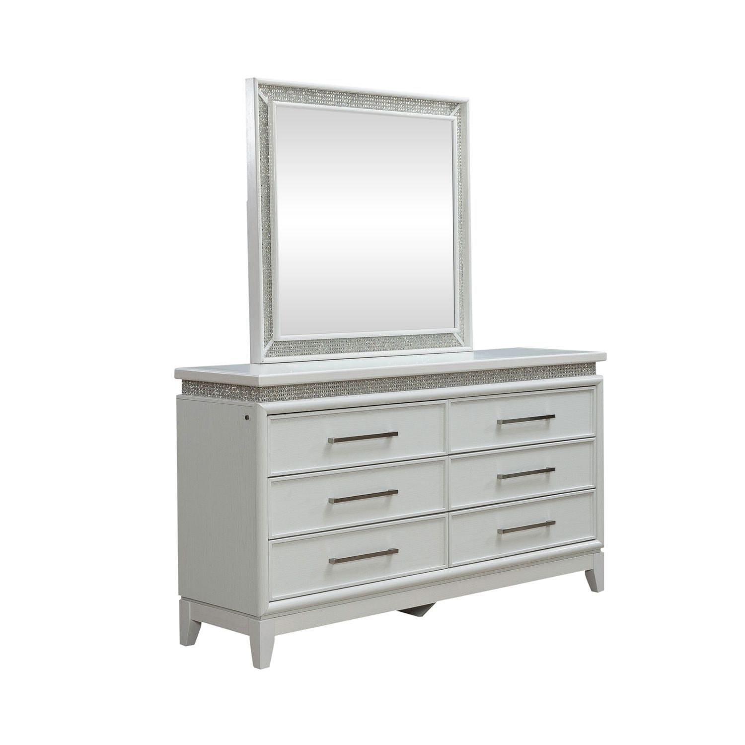 Reflections - 6 Drawer Dresser With Lights