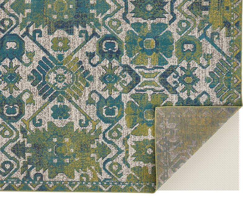 FOSTER Collection - 3758F Green/Beige