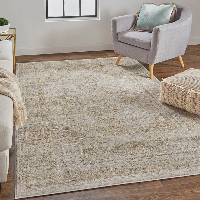 AURA Collection - 3734F Brown/Gold