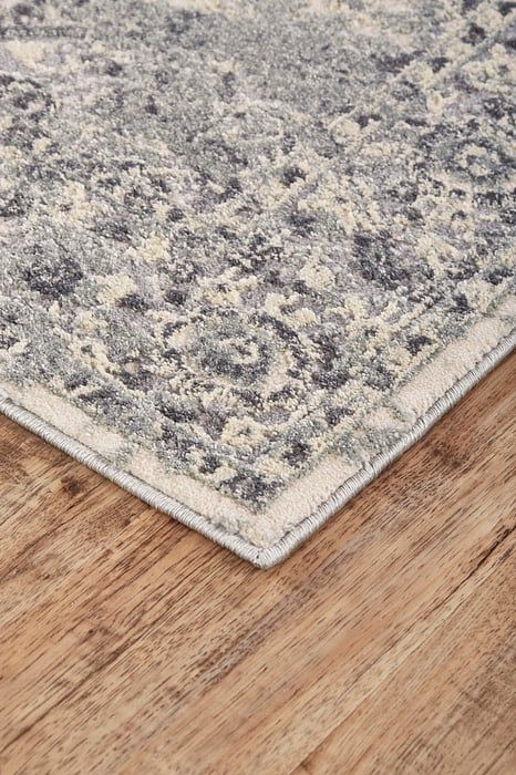 AKHARI Collection - 3684F Silver/Beige