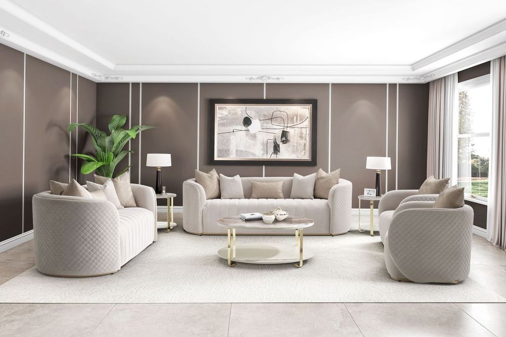 Ariana - Velvet Sofa