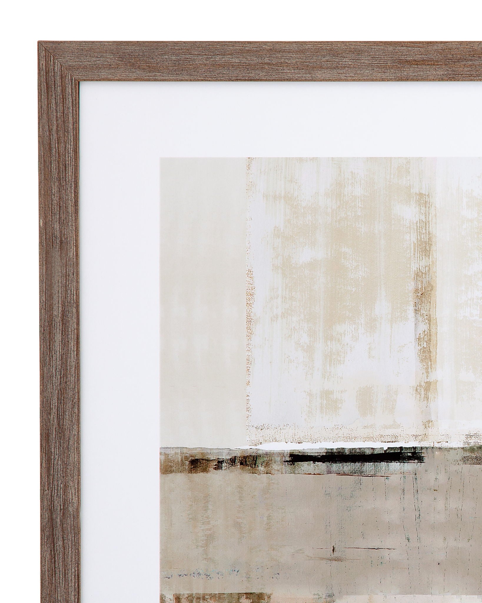 Custom Across The Abstract Bay I - Gray