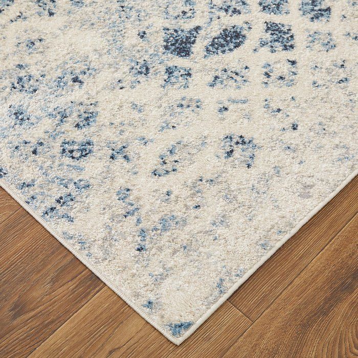 CAMELLIA Collection - 39KGF Ivory/Blue