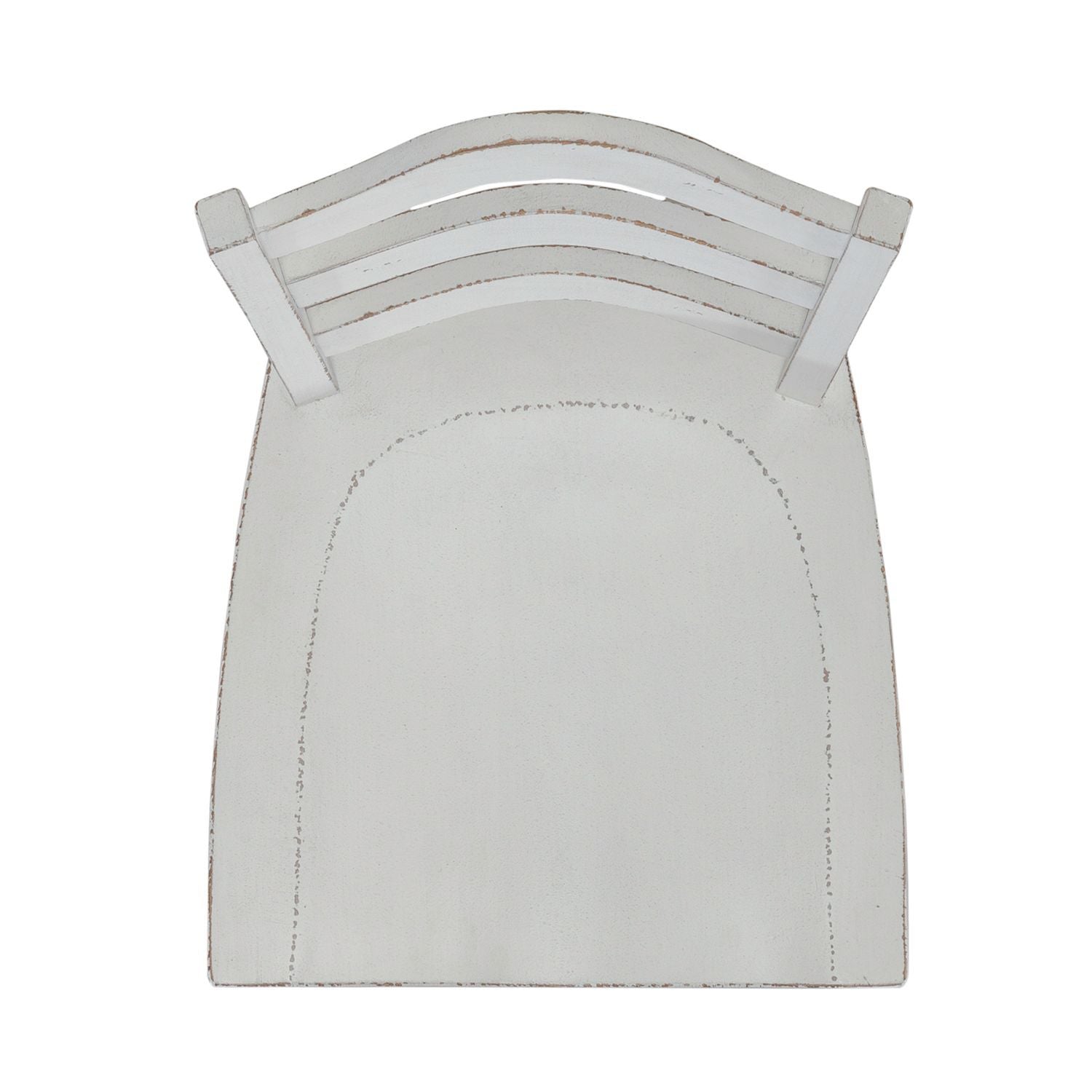 Magnolia Manor - Ladderback Swivel Bar Stool - Antique White