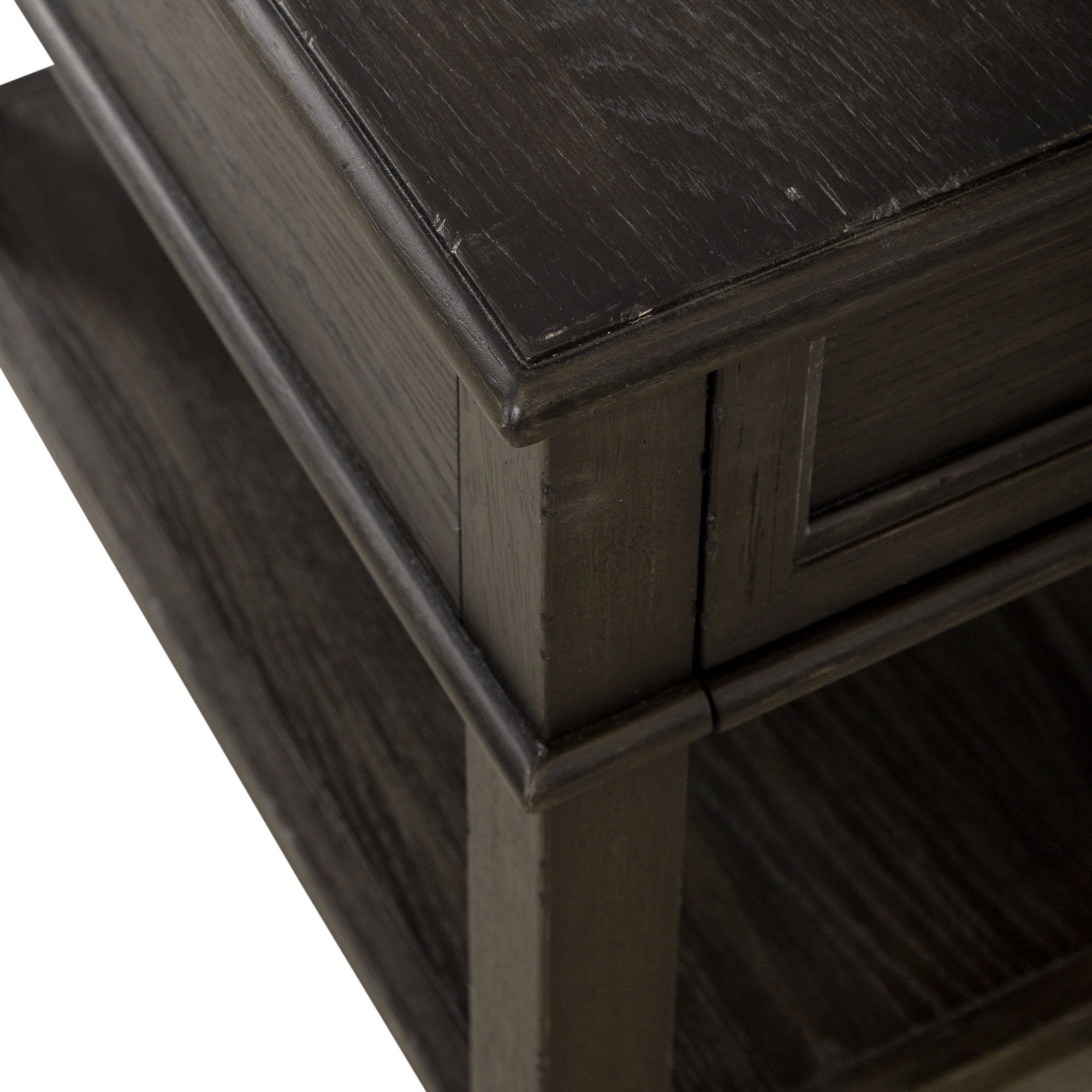 Mill Creek - Drawer End Table - Peppercorn