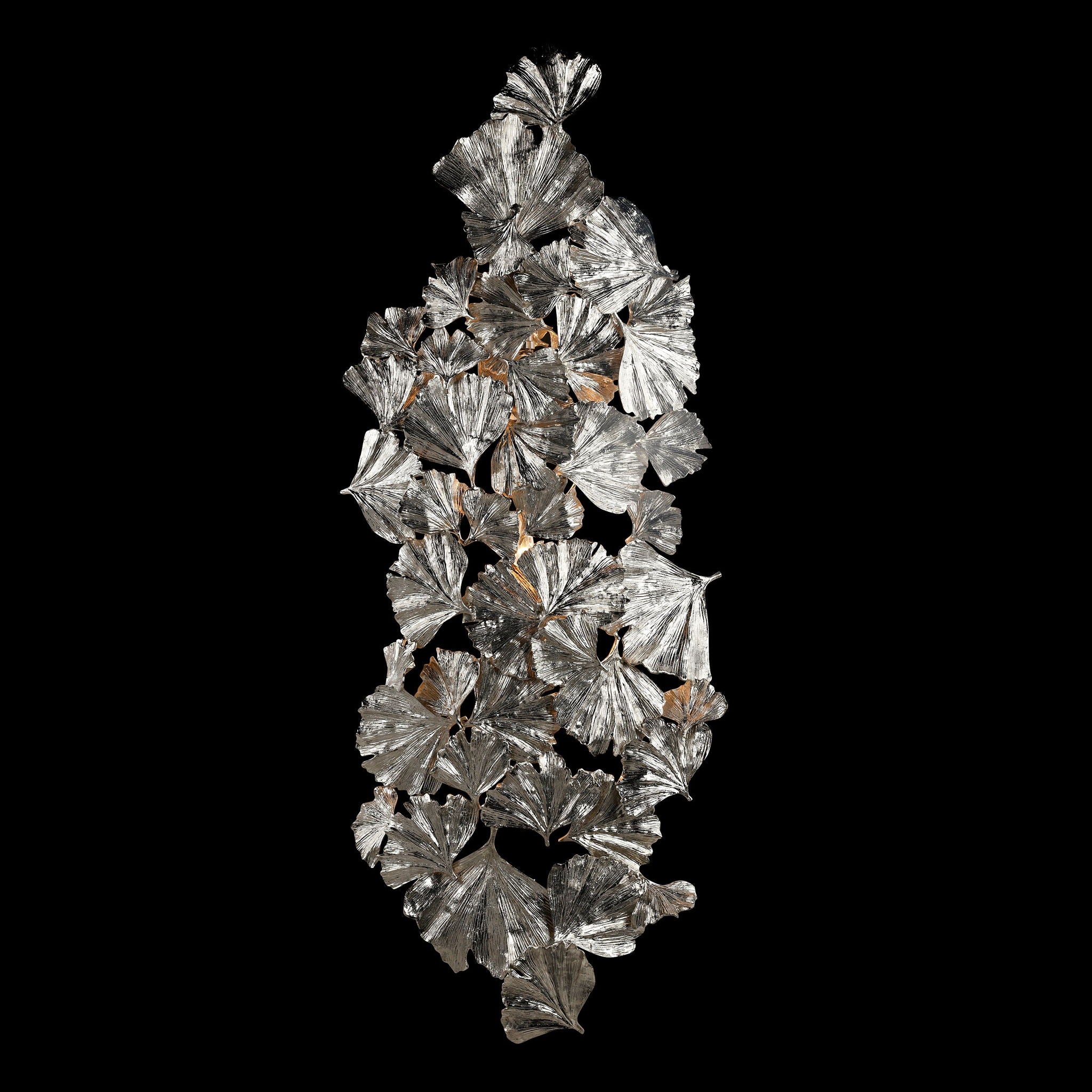Clustered Leaves Wall Sconce