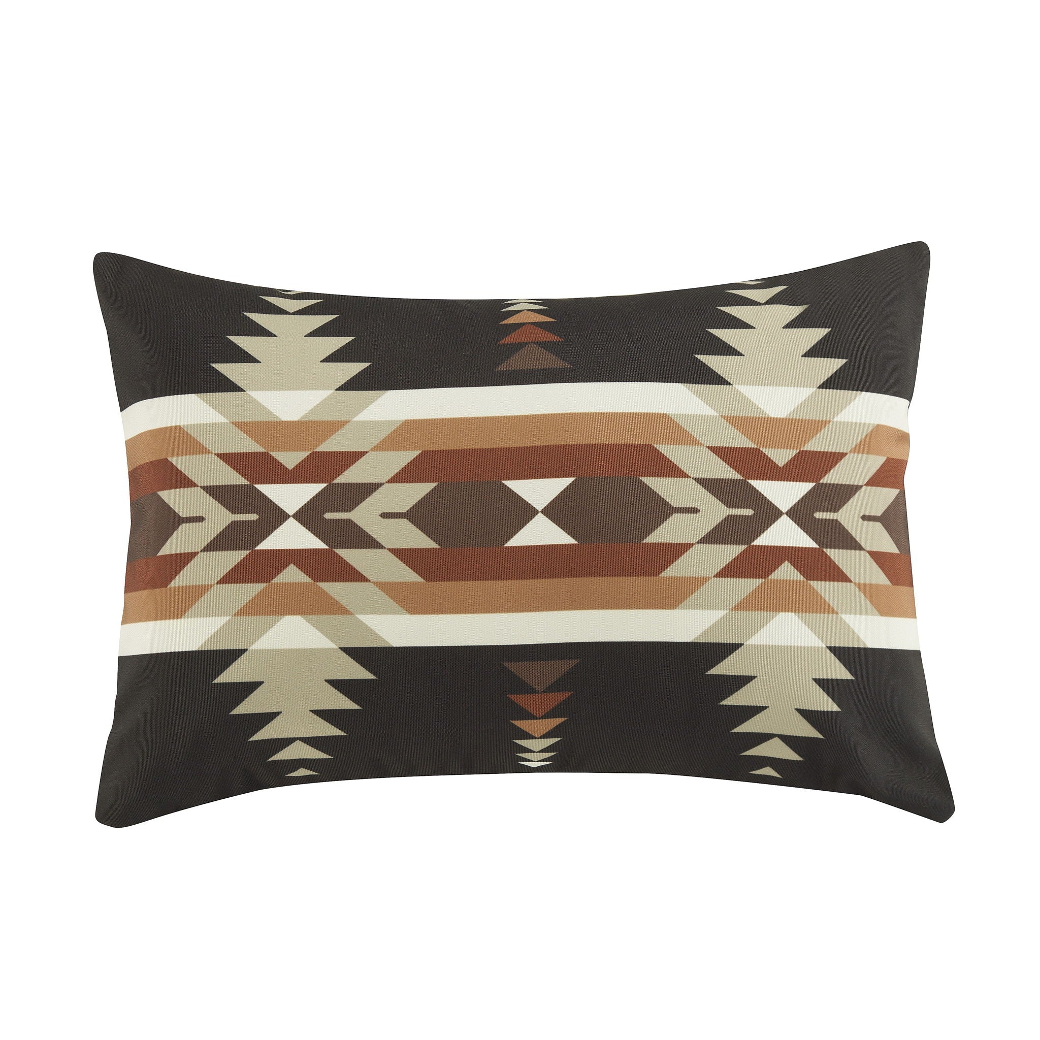 Outdoor Pillow - Yosemite Indoor/Outdoor Pillow 2 Per Carton - Black / Tan
