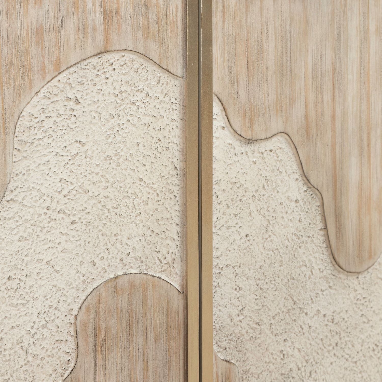 Terrace - 4 Door Accent Cabinet - Gravel