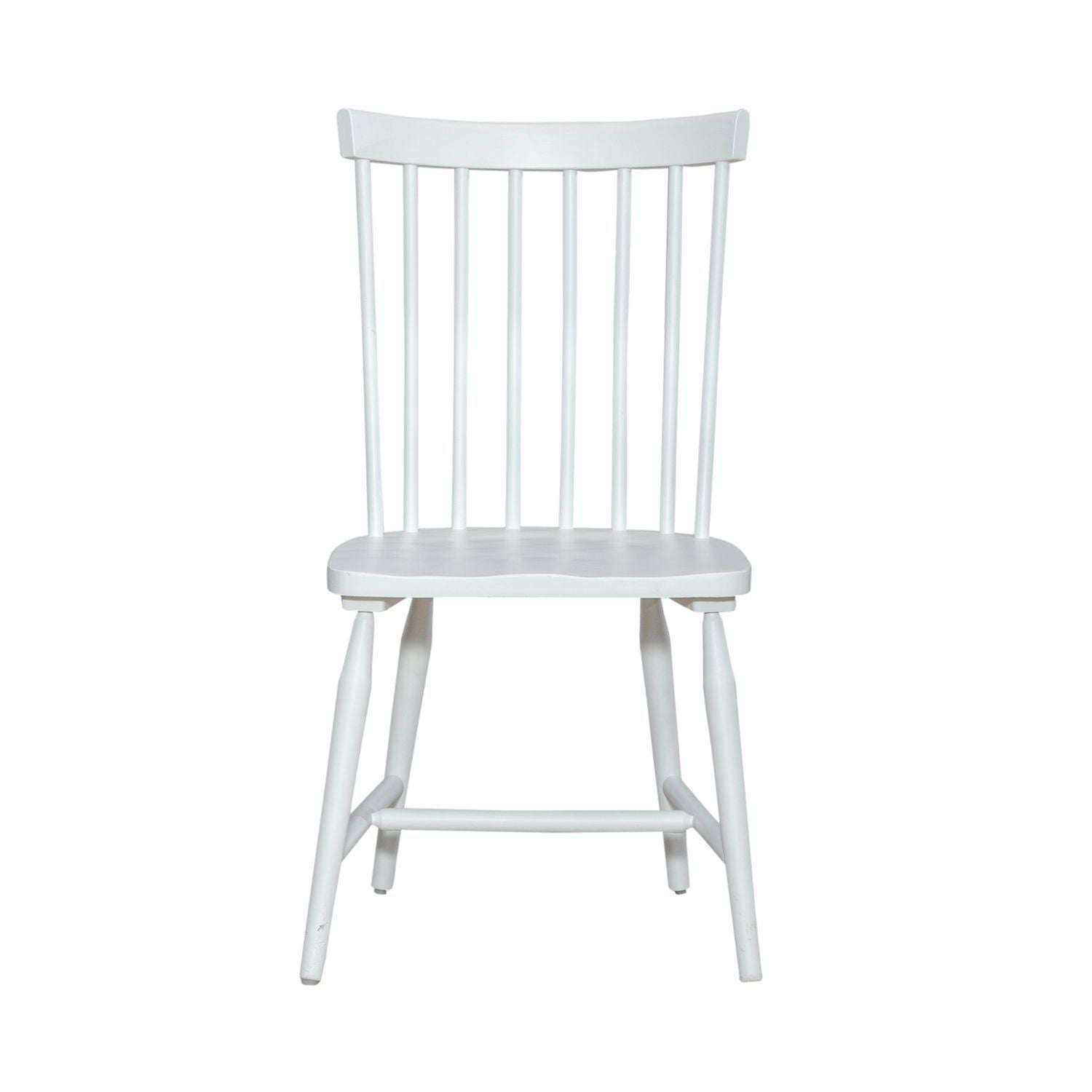 Palmetto Heights - Spindle Back Side Chair - Shell White & Driftwood