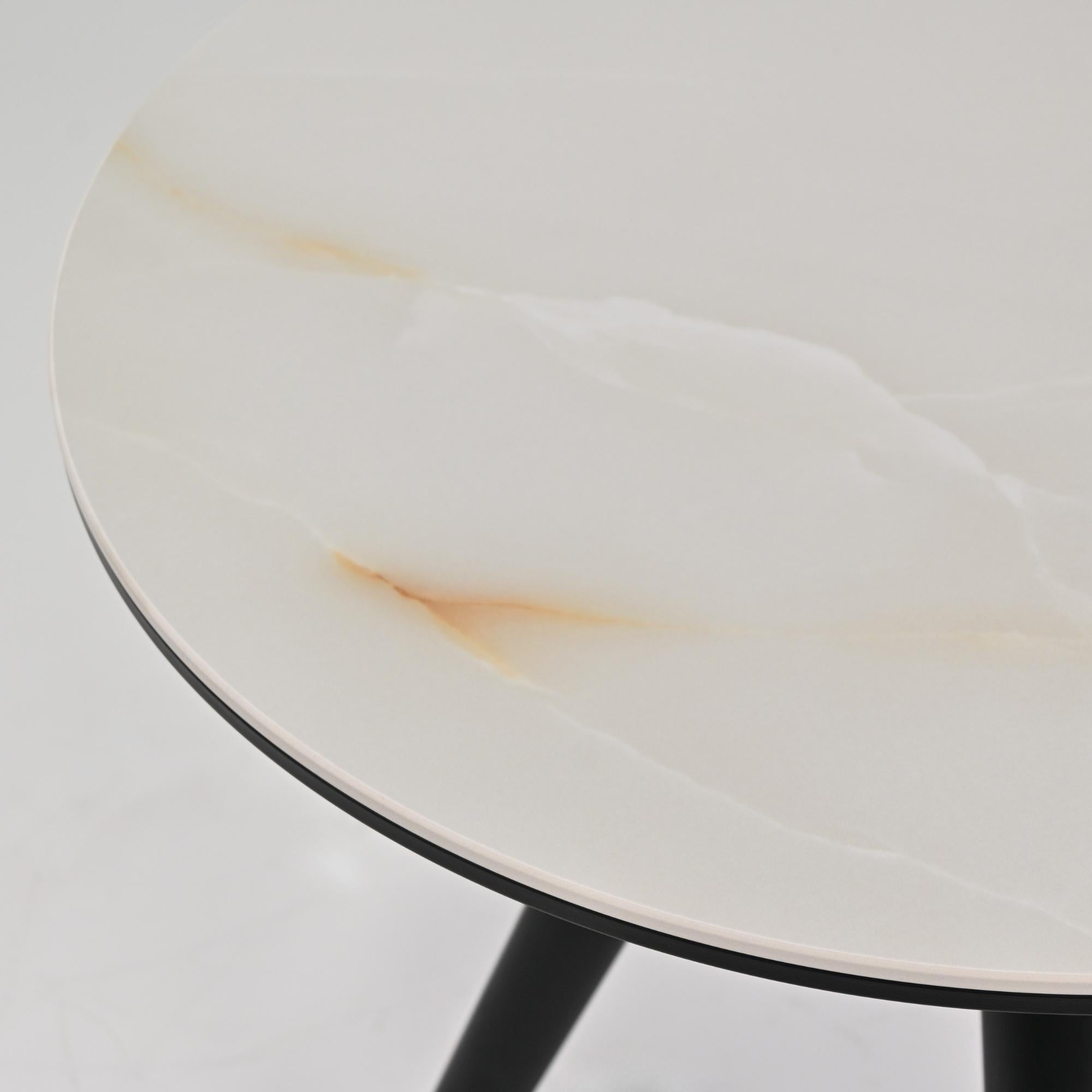 Francesca End Table Large White