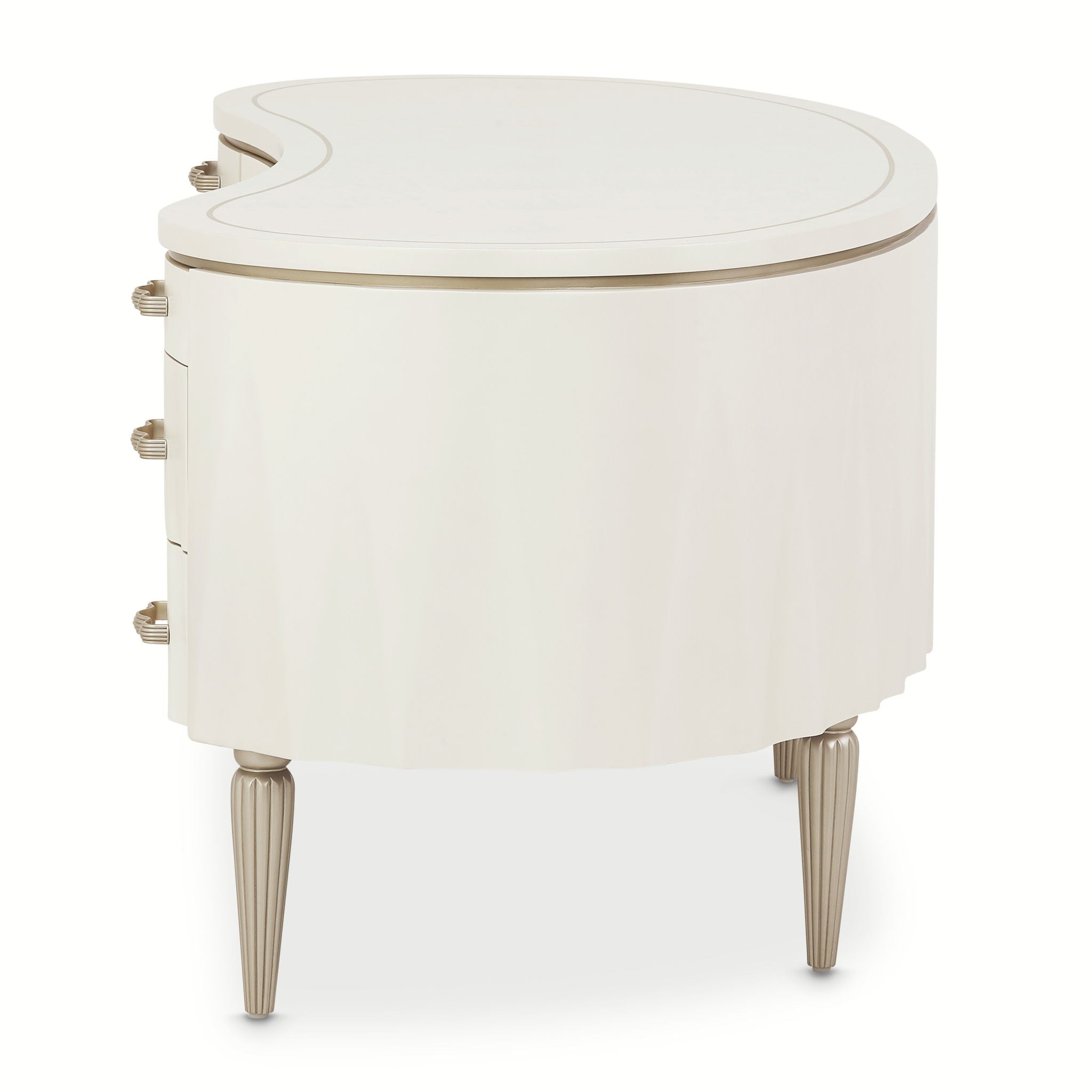 London Place - Desk - Creamy Pearl