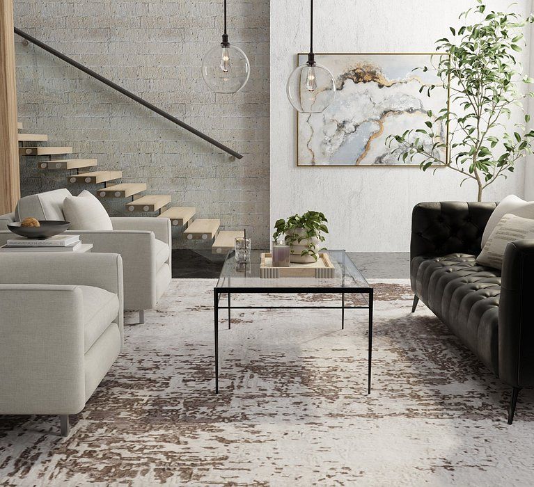 FARRIS Collection - 69DYF Ivory/Brown