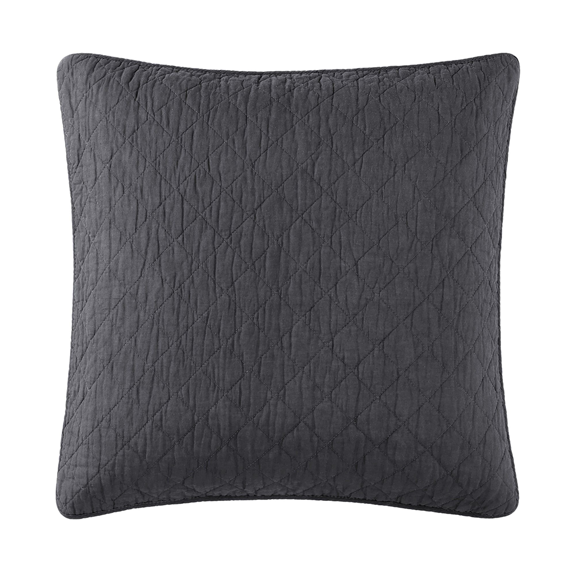 Cotton Comfort - Euro Sham - Charcoal